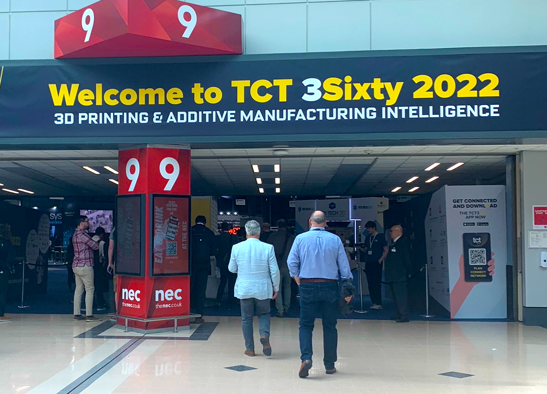 entrance to hall 9 at the NEC for TCT 3Sixty
