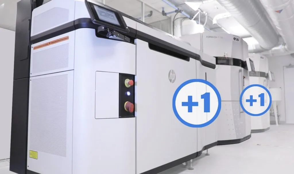 Increased SLS and MJF 3D Printing Capacity plus Improved Delivery Service! 4 SLS and MJF 3D Printing
