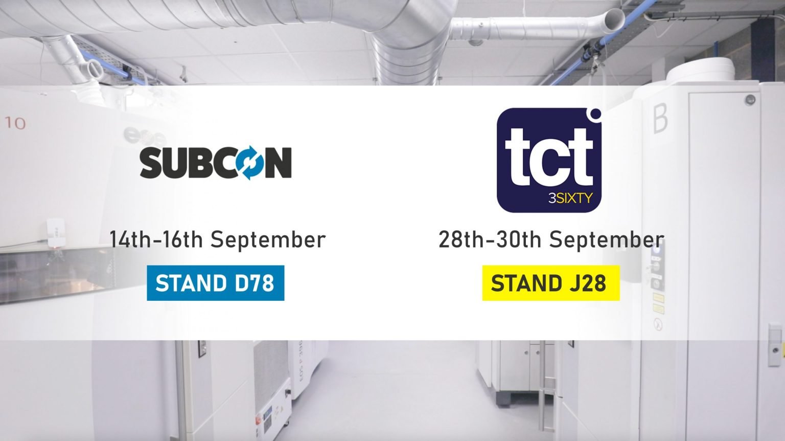 We are back to In-Person Events with 3DPRINTUK exhibiting, the NEC has never seemed so inviting. We are back to In-Person Events with 3DPRINTUK exhibiting, the NEC has never seemed so inviting.