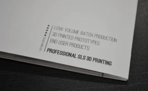 3DPRINTUK SLS 3D printing service brochure