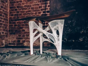 Aleksandrina Rizova 3D Printed Table Legs feature 3d print uk 1