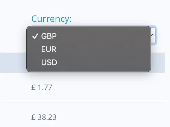 3DPRINTUK - international shipping currency support