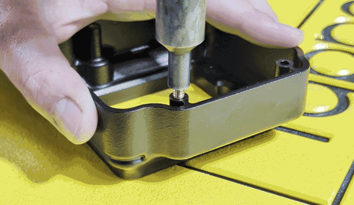 precision threaded insert for 3d printed parts